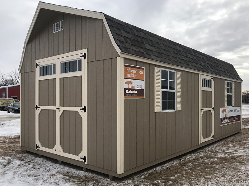 Dakota Storage Building's Alexandria, Minnesota Shed Display Lot
